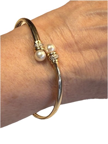10k yellow gold pearl - yellow,