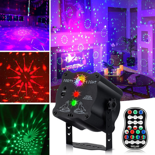 Cordless mini disco - mini, lights