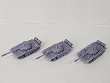 Soviet Cold War T55 tanks x3