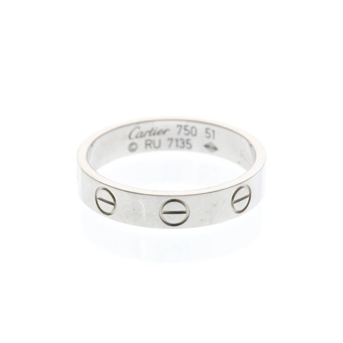 Cartier mini love ring white - love,