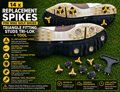 Replacement spikes for - 14,