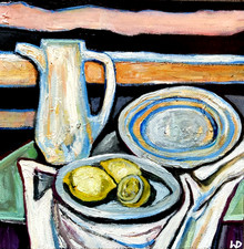 Still Life Lemons and fruit
