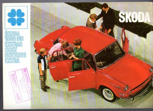 Skoda 1000 saloon - skoda,