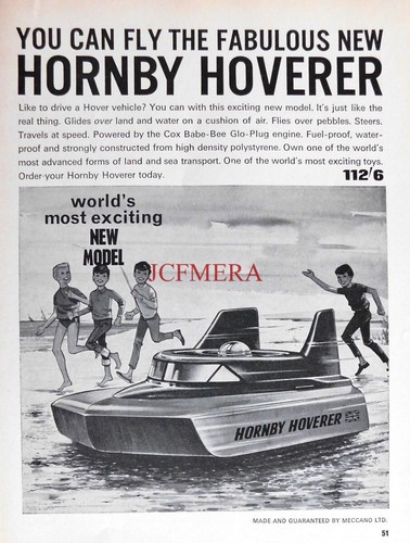 Hornby hoverer model - hornby,
