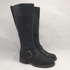 Clarks Boots Black Nubuck