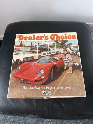 Parker games vintage dealer - parker, dealer's