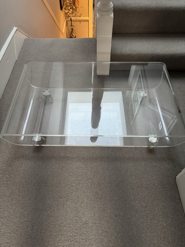 Acrylic habitat side table - habitat,