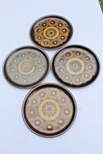 Set of 4 x Vintage 1960/70's Denby Arabesque Dinner Plates 10”/25.5cm diameter