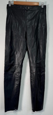 Zara Faux Leather Trousers