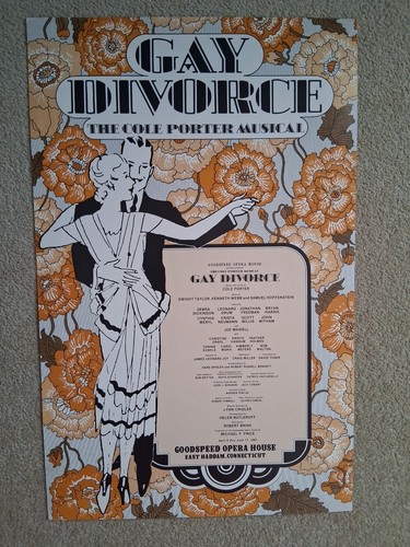 Gay divorce poster - poster,