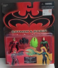 Batman &  Robin Night Hunter Robin vs Evil Entrapment Poison Ivy figures Kenner