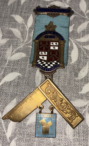 Masonic past master jewel - masonic, master's