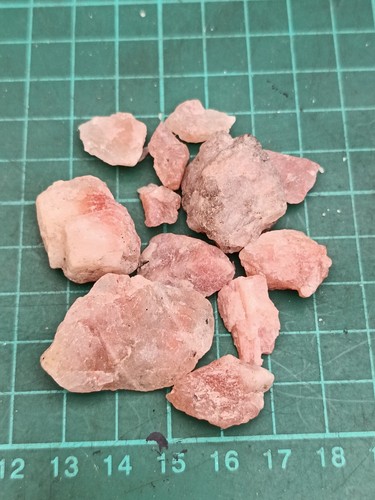 Orange moonstone crystals - orange,