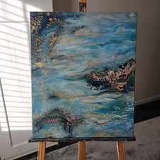  Original ABSTRACT ACRYLIC