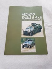 MOWAG EAGLE II 4X4 Military Vehicles Sales Leaflet 1996 #96TFD/VA