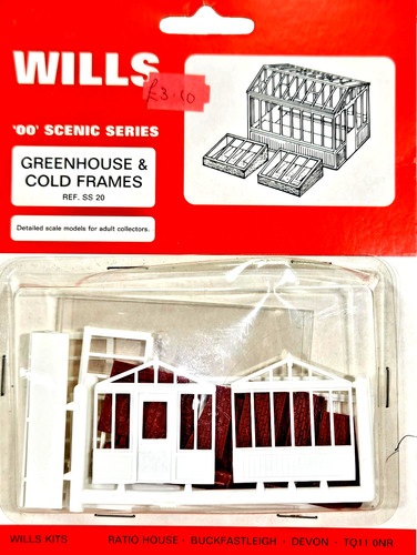 Wills ss20 gauge greenhouse - ss20, oo