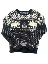 Polo Ralph Lauren Fair Isle Jumper Sweater Merino Wool Alpaca Nordic Christmas S