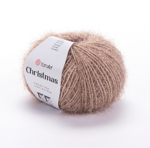 Yarn art christmas - art, sparkly