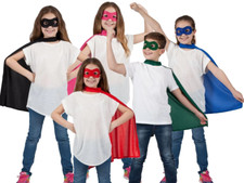 Superhero Cape & Eyemask Kids