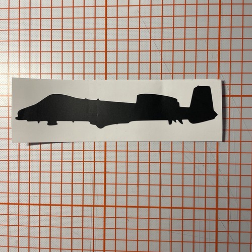 A10 warthog silhouette - a10,