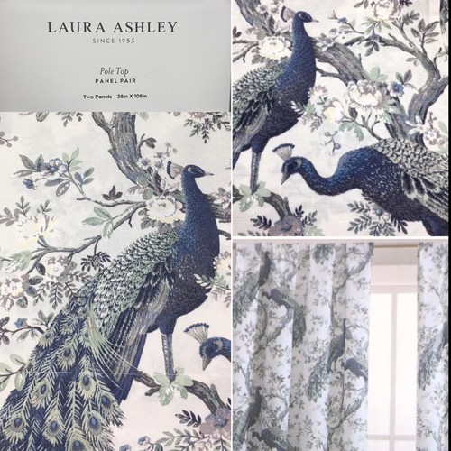 Laura ashley peacock window - 2,