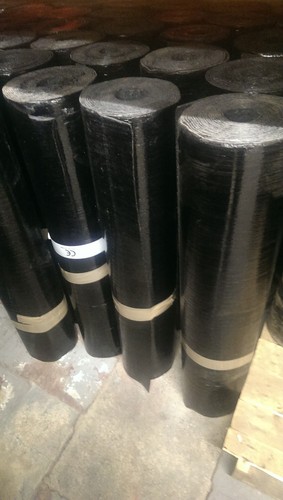 Black mineral felt torch - felt,