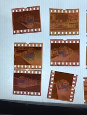 Set  C35 19...   12 Original 35 mm Colour Negatives Diesel's And Electric Trains