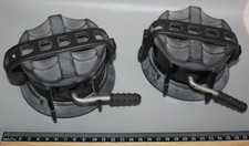 PAIR VINTAGE RUBBER SUCTION FISHING ROD HOLDERS