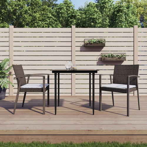 Garden dining set brown - dining,