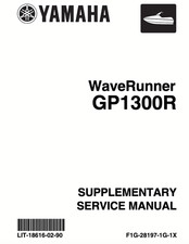 2004 Yamaha GP1300R Service