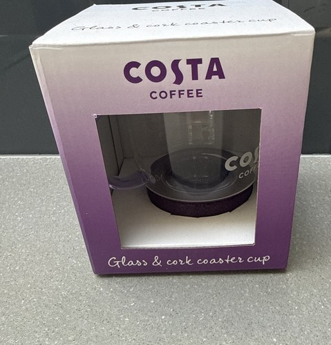 Costa coffee glass cork - coffee,