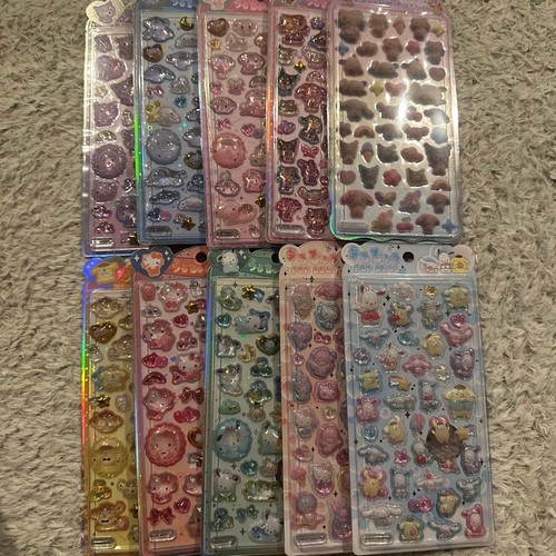 Sanrio pompompurin sticker - sanrio, 3d