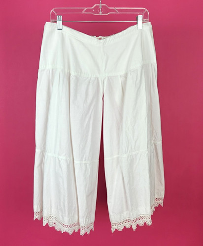 Vtg antique white cotton - vtg,