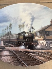 Wedgewood  Oval Display Plate Gara Bridge Crossing Series Railway Memories 1911A