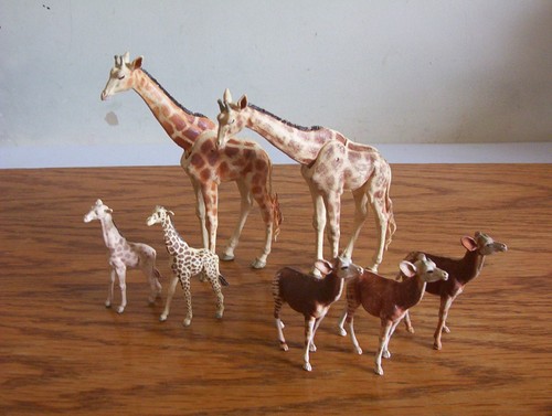 Vintage britains zoo animals - britains,