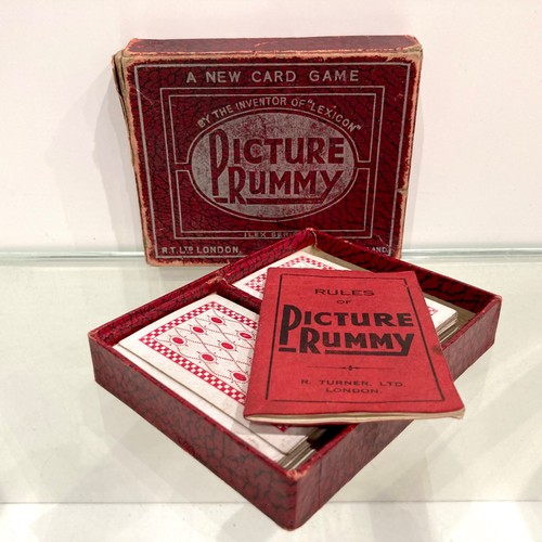 Picture rummy card game - picture,