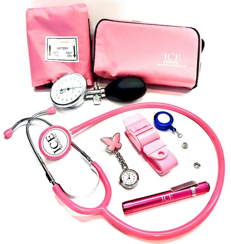 Nurse starter set - pink, aneroid