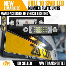 For VW T5 T5.1 T6 T6.1 Transporter 2003-17 LED Number Plate Light Units UK