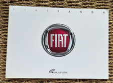 FIAT PANDA BLUE & ME OWNERS MANUAL / HANDBOOK  2011 PRINT
