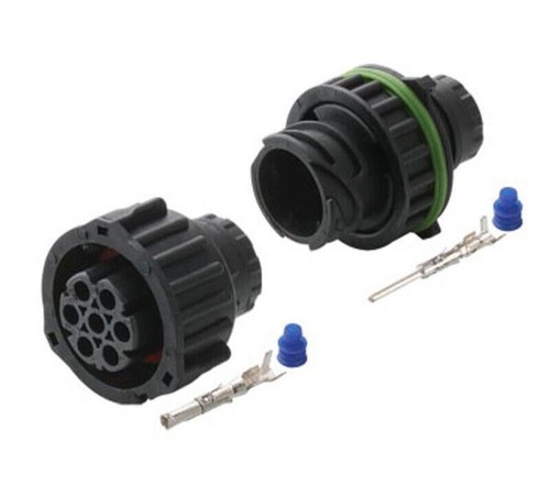 7pin twist lock connector rear - lock,