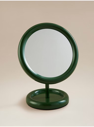 Green round stand bathroom - round,