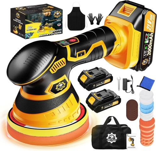 Cordless car buffer - car,