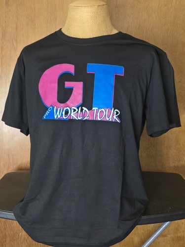 Pro world tour shirt logo - world, t-shirt