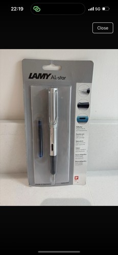 New lamy star fountain pen - lamy,