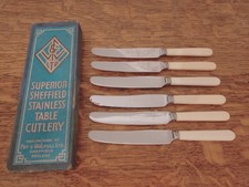 Vintage Boxed Set 6 x Faux
