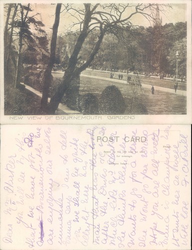 Bournemouth gardens view - gardens,