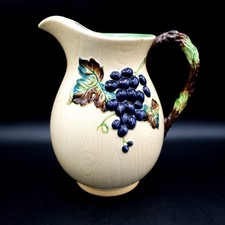Vintage Carlton ware Jug Grape