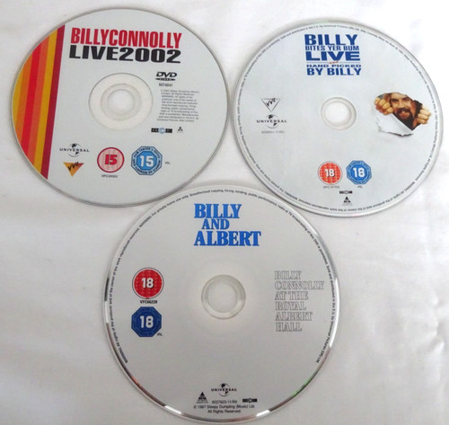 Billy connolly dvd collection - connolly,