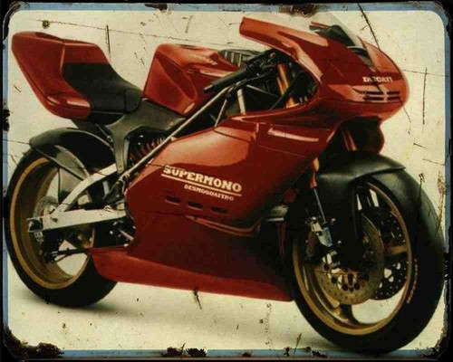 Ducati supermono metal - ducati,