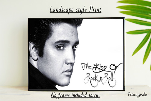 Elvis presley print poster - presley,